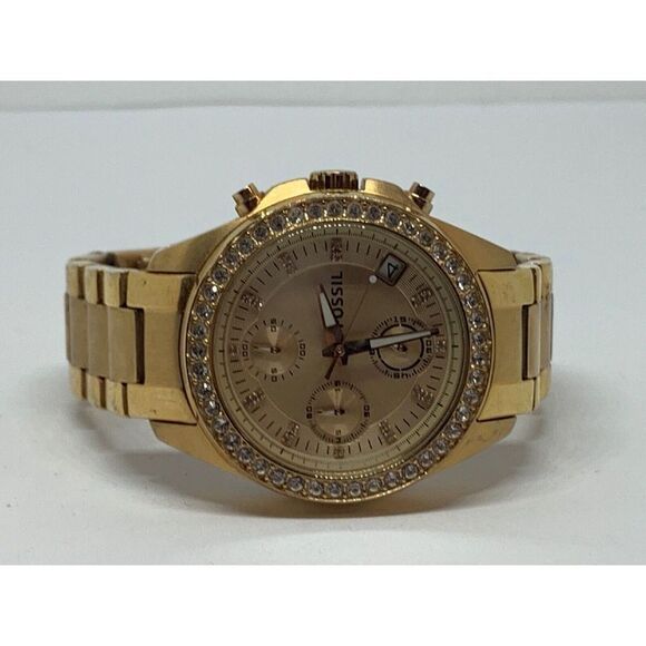 Fossil ES3352 Women's Stainless Steel Analog Silver Dial Quartz Watch GE80 - Picture 5 of 11